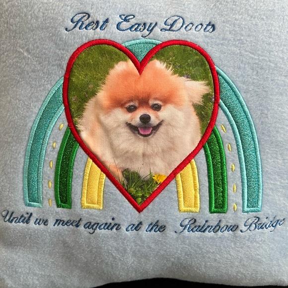 Pet/Dog/Cat memory pillow/memorial pillow/Pet Gift/Pet Pic Pillow. - Picture 4 of 7